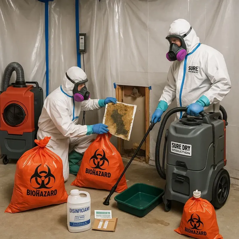 Contaminated Water Handling Protocols process in Buckfield, ME