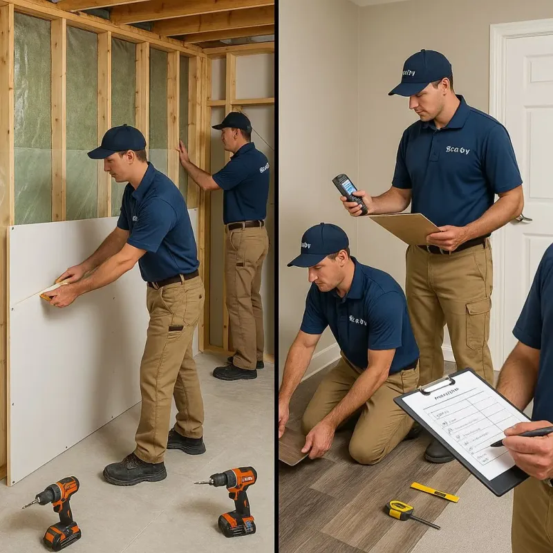 Repairs and Reconstruction process in Buckfield, ME
